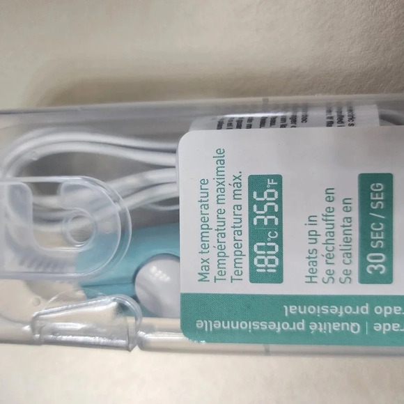 💎HOST PICK💎Lori ProSeries Mini Travel Flat Iron  Hair Tool Mint Coral - Picture 2 of 3